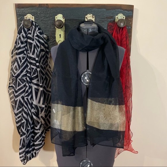 (Get 3!) Sheer Infinity Tube and Wrap Scarves Set - Picture 14 of 16